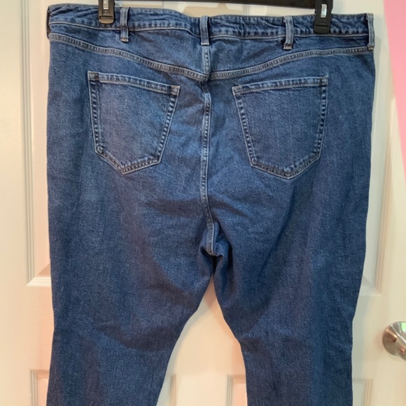 Torrid Button Fly Straight High Rise Distressed Jeans Size 24 - Picture 5 of 9